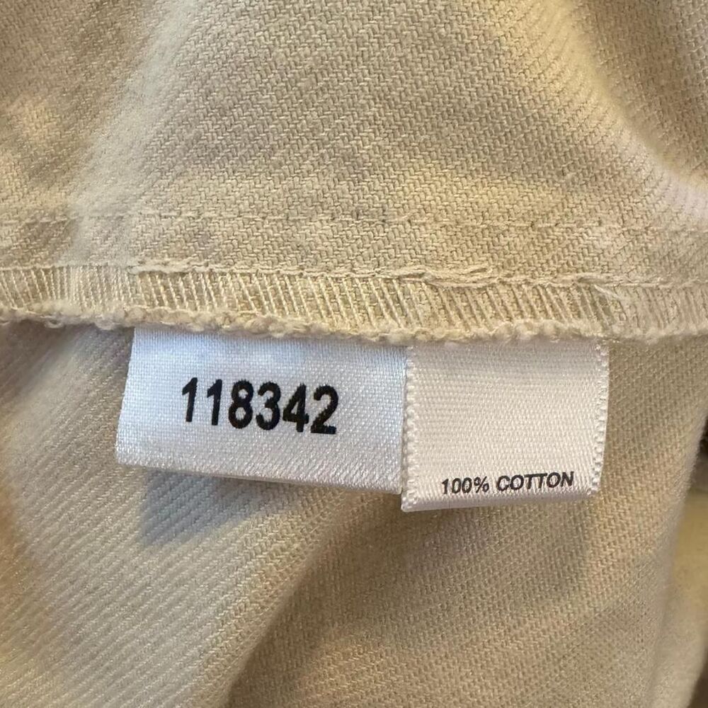 Ann Taylor LOFT Women’s Size 8 Khaki Cotton Blazer Jacket 3-Button Career - Picture 3 of 5